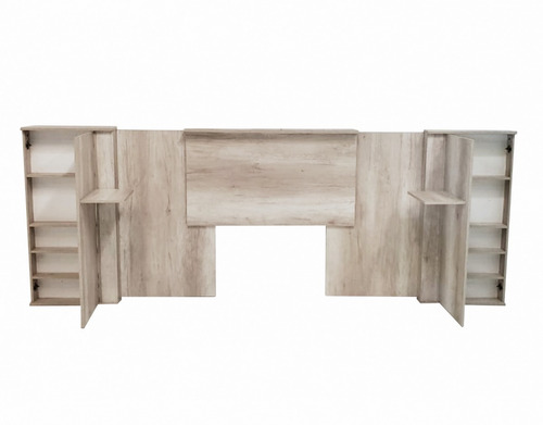 Imagen 2 de 7 de Respaldo Sommier Cama Compartimiento Guardado Estante 3013t+