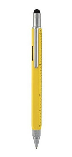 Bolígrafo - Usa One Touch Tool Pen, Ballpoint Pen, Yellow (m