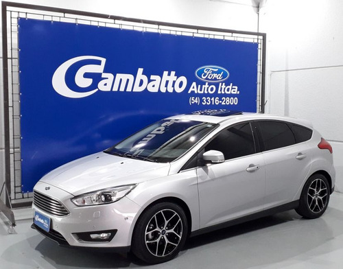 Ford Focus Titanium Plus 2018 Prata Flex