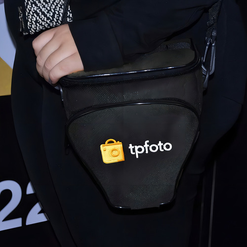 Funda negra Canon Reflex Li para cámara y objetivo adjunto