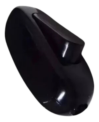 Ficha Tecla Velador Perilla Torpedo Mig Negra - Pack X 10 U- Color Negro