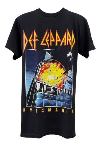 Playera Def Leppard - Pyromania ( Piromania )