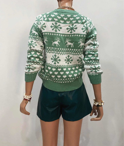 Suéter Navideño De Navidad Ugly Sweater Christmas Tejido 8