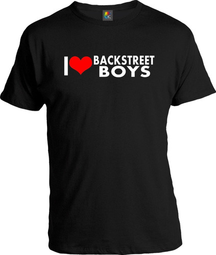 Imagen 1 de 4 de Remera I Love Backstreet Boys - Ok Creativo