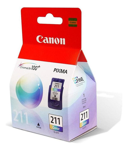 Cartucho De Tinta Canon Cl-211 Color Para Mp230/250