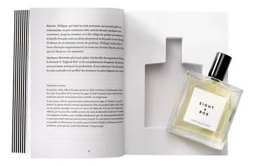 Perfume Eight & Bob Original Eau De Parfum 100ml In A Book