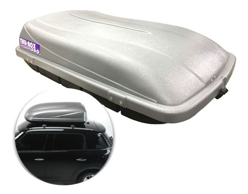 Valija Box De Techo Para Auto 360 Lts Portaequipaje Baul