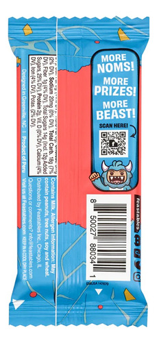 Mr Beast Barra De Chocolate Crunch, 5 Pza.