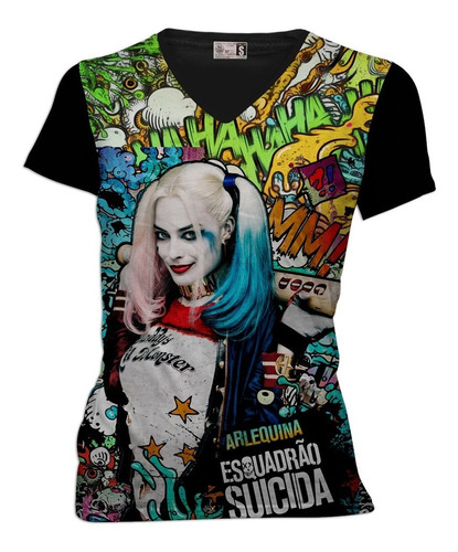 Camiseta Harley Quinn Wason Guason Novia Dc Comic Aves Presa