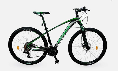 Bicicleta Optimus Aquila 9 Velocidades Color Verde Tamaño Del Marco M