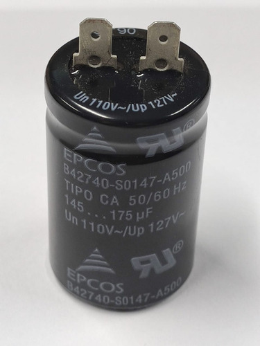 Capacitor Eletrolítico Mini 145 - 175 Uf  110v Marca Epcos