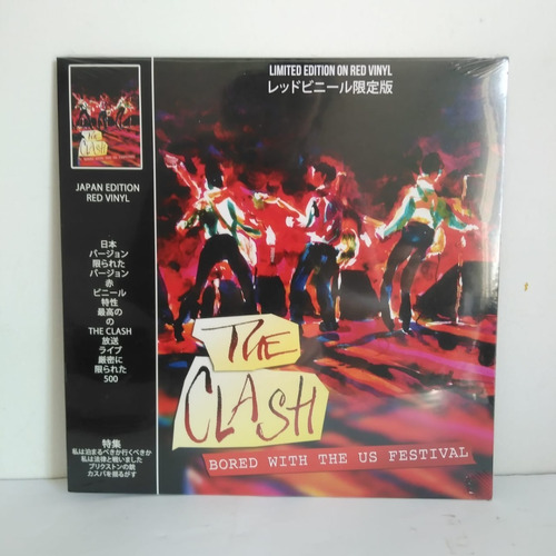 The Clash Bored With The Europa Festival Vinilo Nuevo