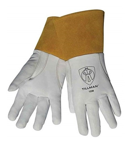 Guantes De Soldadura Con Puño De 4 Pulgadas Talla S