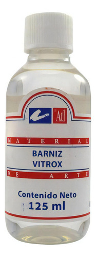 Barniz Vitrox Atl 125ml Protector Brillo Acrílico Vitral Color Transparente