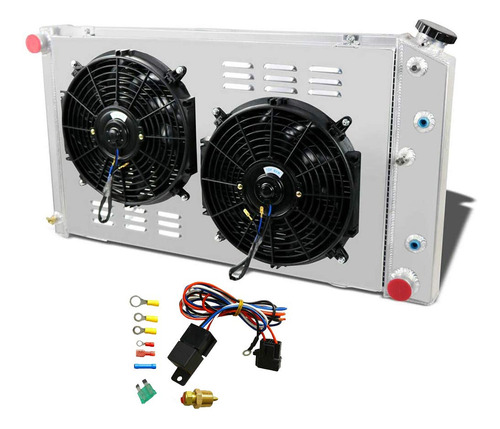 Kit De Relé De Ventilador De Aluminio Para Chevy C K Pickup