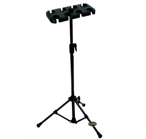 Pedestal De Microfone Vector Am08p Para 8 Microfones