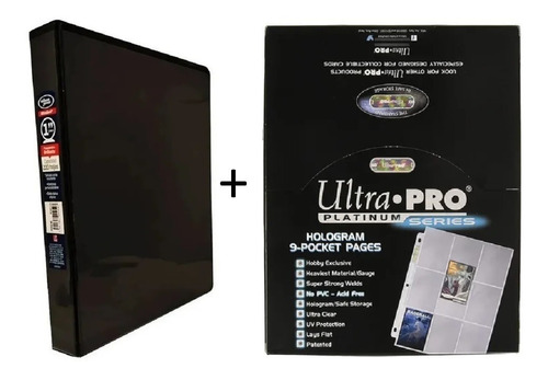 Álbum Con 30 Micas De 9 Espacios Marca Ultra Pro