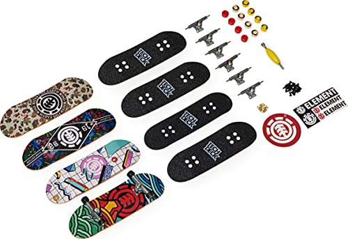 Tech Deck, Ultra Diapasn 4-pack, Element Skateboards Co