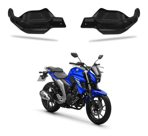 Protetor De Mão Para Yamaha Fazer 250 2010 2011 2012 2013