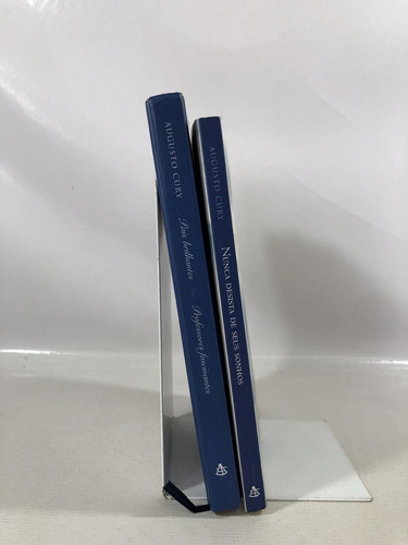 Livros Augusto Cury - 2 Volumes - Nunca Desista De Seus Sonhos E Pais Brilhantes, Professores Fascinantes - Editora Sextante - 2004/07 S497 (Usado)