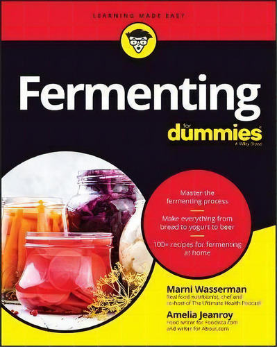 Fermenting For Dummies, De Marni Wasserman. Editorial John Wiley & Sons Inc, Tapa Blanda En Inglés