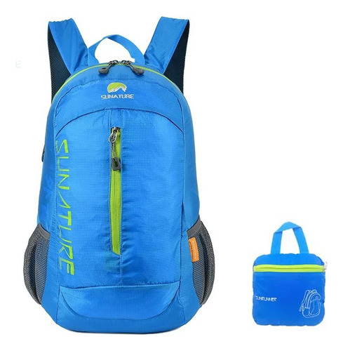 Mochila Sunrunner Kossok Daylite Empacable 30 Lts Color Azul Diseño De La Tela Liso