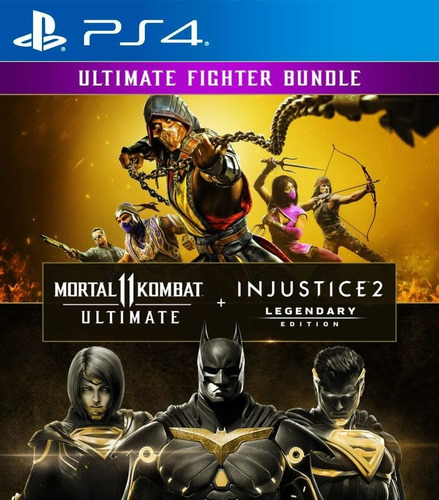 Mortal Kombat 11 Ultimate + Injustice 2 Leg Ed ~ Ps4 Español