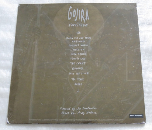 Imagem 2 de 4 de Gojira Fortitude Lp Vinil Black Roadrunner 2021