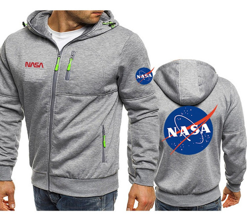 Moda Nasa Chaqueta Para Hombre Casual Aviación Abrigo