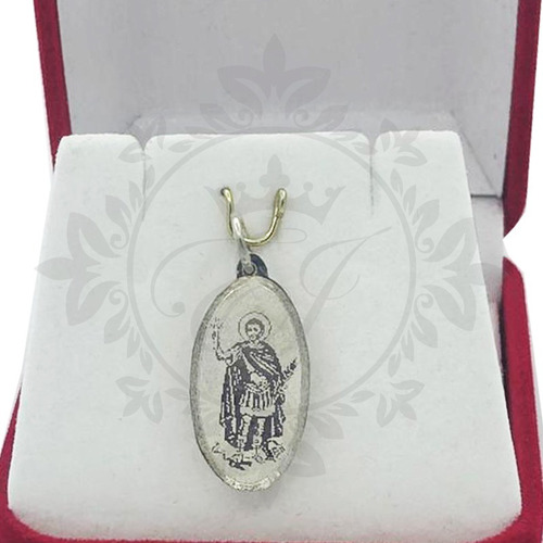 Dije Medalla Religiosa San Expedito Plata 925 Bautismo