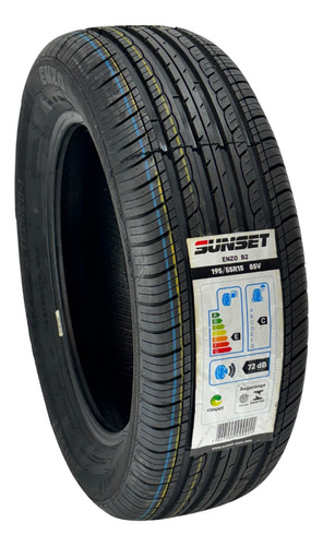 Kit 04 Pneus 195/55r15 85v Sunset Enzo B2