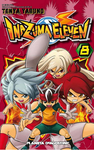 Libro Inazuma Eleven Nº8 De Ten Ya Yabuno