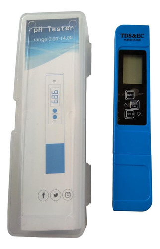  Combo Phmetro Medidor Ph Y Conductimetro Tds Ec Temperatura
