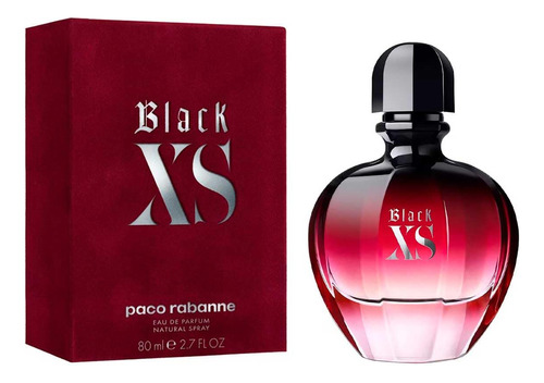 Perfume Paco Rabanne Black Xs Eau De Parfum Para Mujer, 80 M