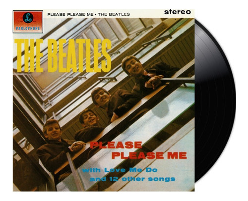 Vinilo Beatles The Please Please Me Lp Remasterizado Nu&-.