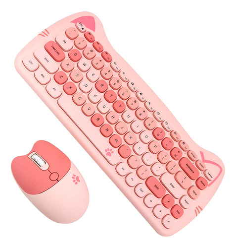 Combinação De Teclado E Mouse Sem Fio Geezer 2.4g Com Membra