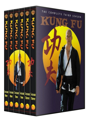  Kung Fu Serie Completa 3 Temporadas Dvd Latino 1972 