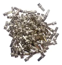 Comprar 50 Conectores Bnc Macho De Enroscar Siames Coaxial Rg59
