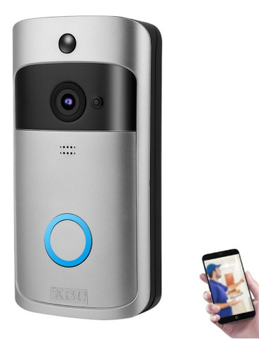 Videoportero Inteligente Wifi Timbre Infrarrojo Inalámbrico