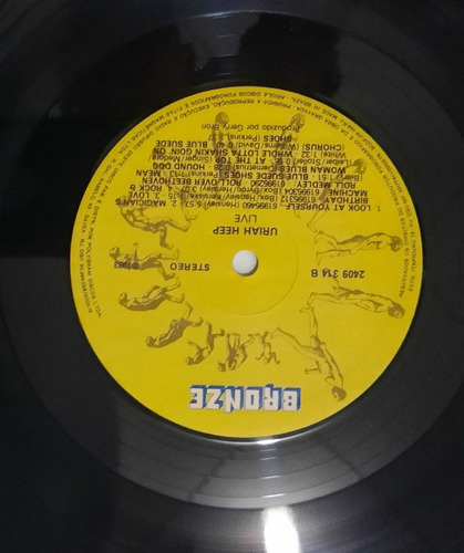 Lp Uriah Heep, Live 1973 (Usado)