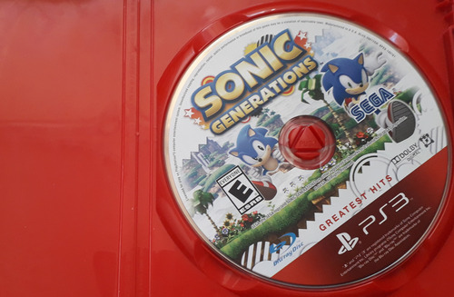 Sonic Generation Juego Original Playstation 3 Ps3 (fisico) (Usado)