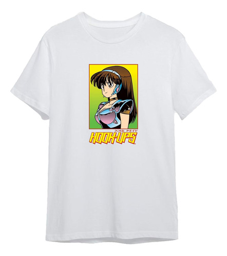 Playeras Estampado De Moda Estilo Urbano Hook-ups Anime 