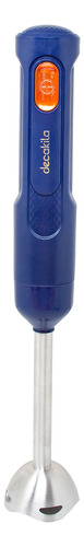 Batidora De Mano 5 En 1 Inalambrica Azul Decakila Kmjb042l