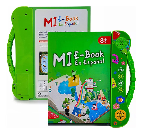 Libro Interactivo Inteligente Aprendizaje Español Para Niños