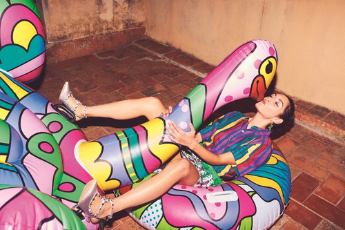 Imagen 5 de 8 de Flotador Avestruz 190cm Multicolor Inflable Bestway 41117