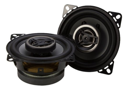 Altavoces De Coche Crunch Cs4cx 4puLG Coaxiales, Negro