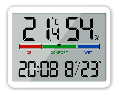 Despertador Digital De Temperatura Y Humedad