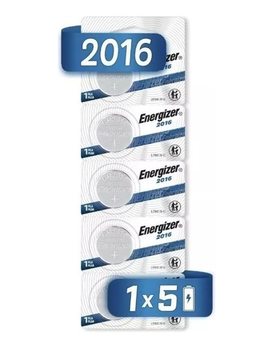 Pila Bateria De Litio Cr2016 Energizer X5