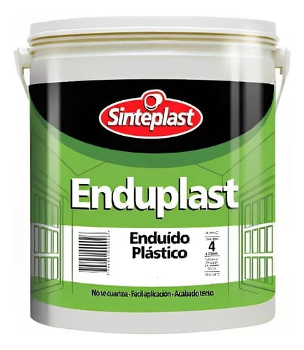 Enduido Plastico Interior Enduplast 10 Kg