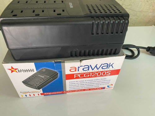 Regulador Protector De Voltage Arawak Pcg1200 Tienda Fisica